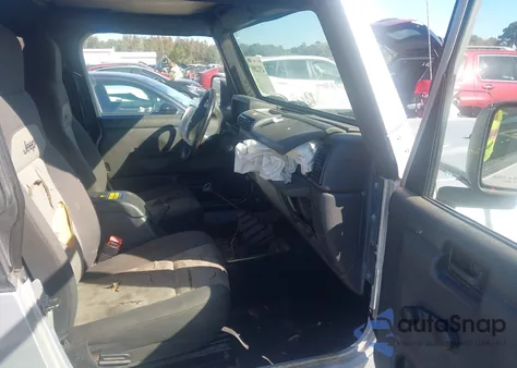 2004 Jeep Wrangler X from USA, damaged, VIN 1J4FA39S64P799528